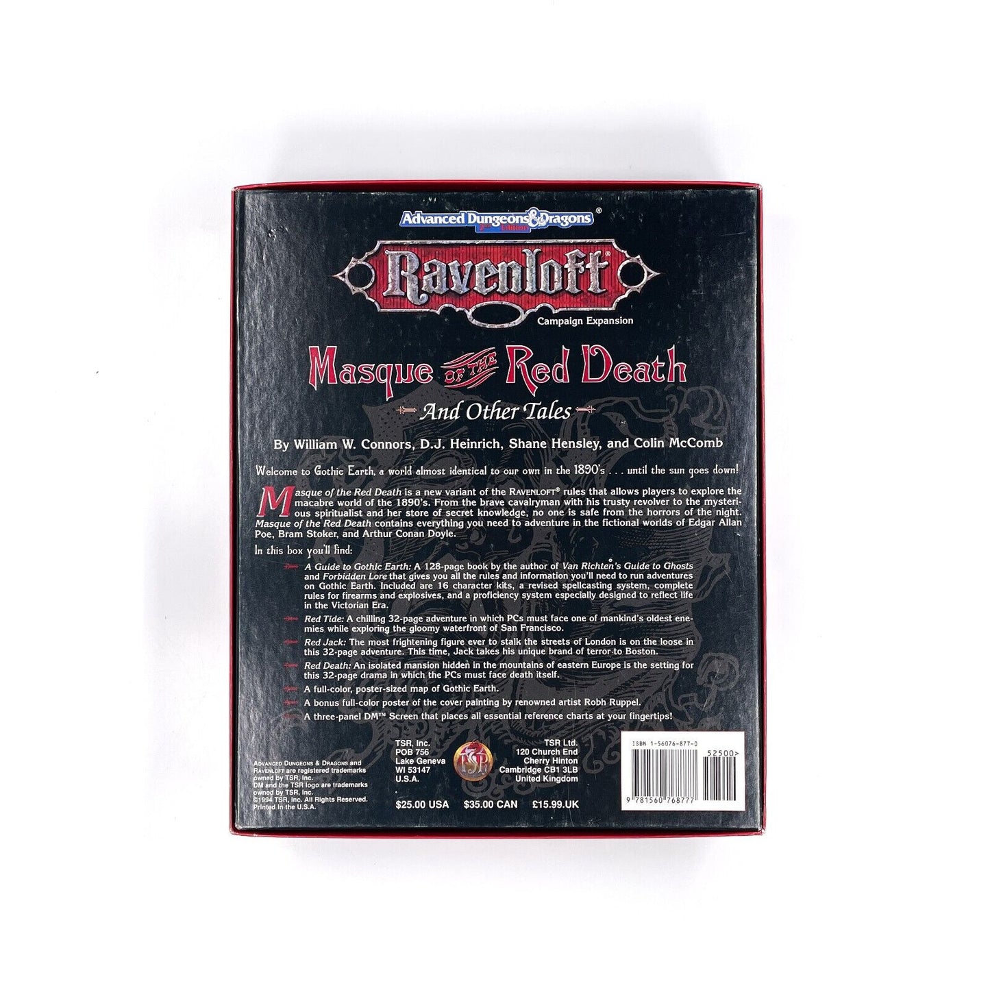 AD&D - Ravenloft, Masque of the Red Death Boxed Set [NM]