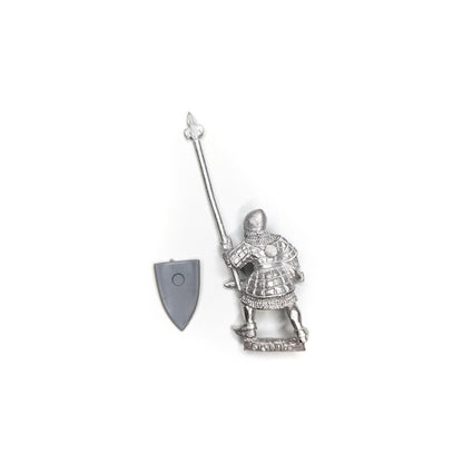 Bretonnia - Men at Arms Halberdier, Standard Bearer