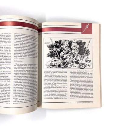 AD&D 2nd Edition - The Complete Book of Gnomes & Halflings Supplement [G]