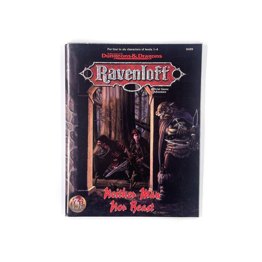 AD&D - Ravenloft, Neither Man Nor Beast [NM]