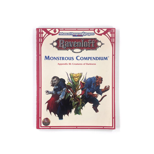 AD&D 2nd Edition - Ravenloft, Monstrous Compendium Appendix 3 [NM]