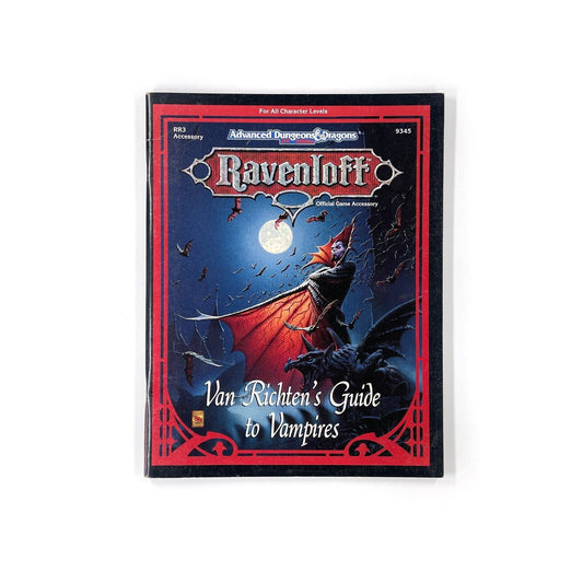 AD&D 2nd Edition - Ravenloft, Van Richten's Guide to Vampires [NM]