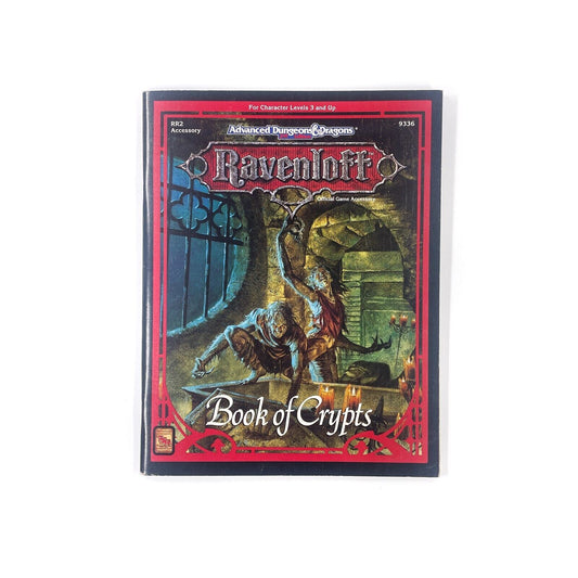 AD&D 2nd Edition - Ravenloft, Book of Crypts [VG]