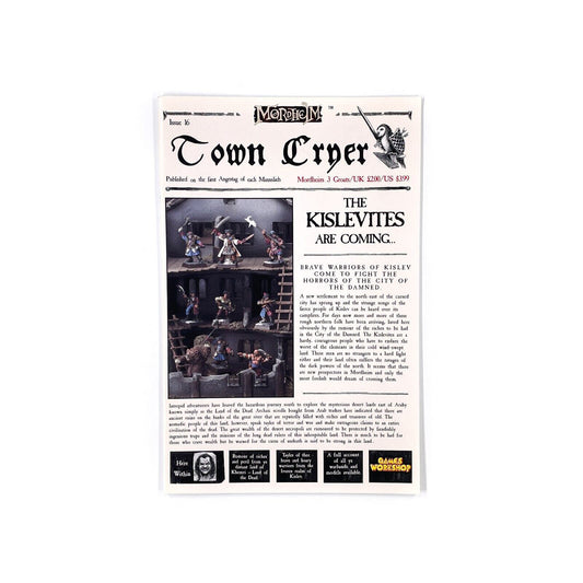 Mordheim - Town Cryer Magazine, Issue 16 [VG]