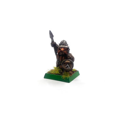 Warhammer Fantasy - Dwarfs - D5 Imperial Dwarf with Spear, Kostakh (Metal)