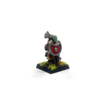 Warhammer Fantasy - Dwarfs - D5 Imperial Dwarf with Axe & Spear, Nardur (Metal)