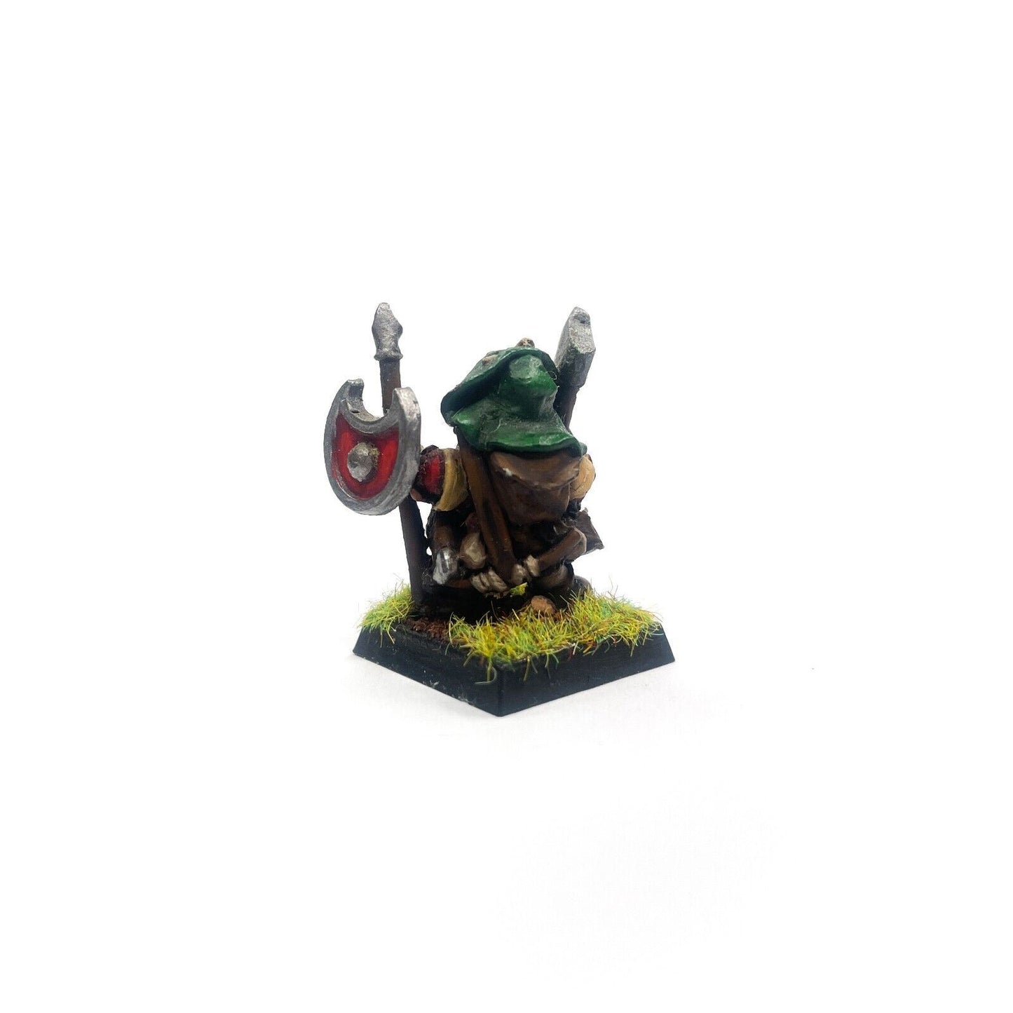 Warhammer Fantasy - Dwarfs - D5 Imperial Dwarf with Axe & Spear, Nardur (Metal)