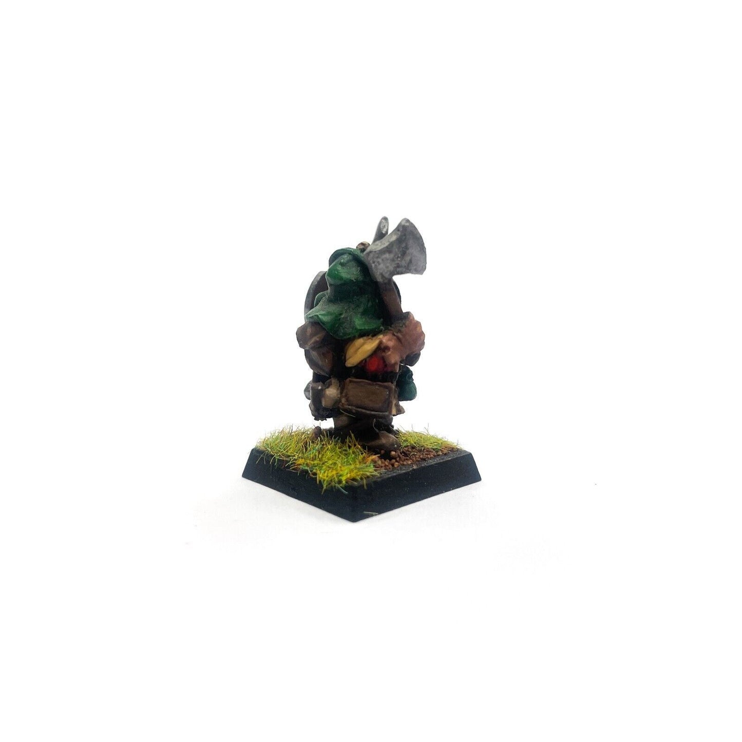 Warhammer Fantasy - Dwarfs - D5 Imperial Dwarf with Axe & Spear, Nardur (Metal)