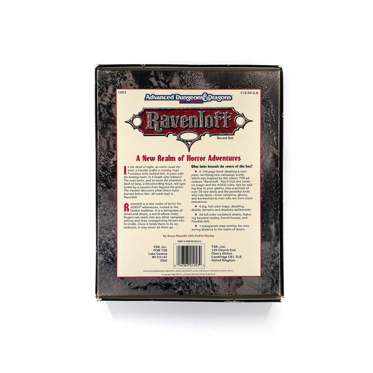 AD&D - Ravenloft, Realm of Terror Boxed Set [VG]