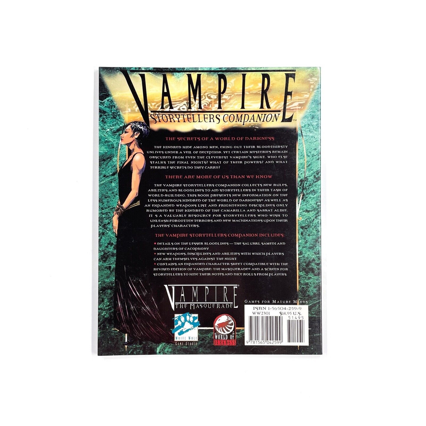 Vampire: The Masquerade - Storytellers Companion, WW2301 [NM]